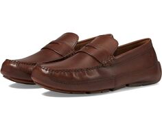 Лоферы Clarks Markman Way, цвет Dark Tan Leather