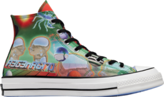 Кроссовки Converse Chuck 70 Outdoor Rave High Psychedelic, зеленый