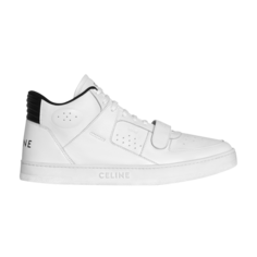 Кроссовки CELINE CT-02 Mid Sneaker Optic White Black, белый