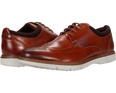 Оксфорды Stacy Adams Synergy Wing Tip, цвет Cognac
