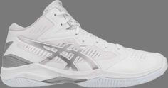 Кроссовки gelhoop v12 wide pure silver Asics, белый