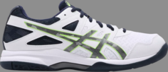 Лимитированные кроссовки gel task 2 gunmetal Asics, белый