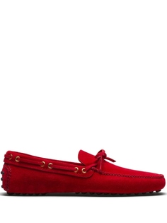 Car Shoe топсайдеры на шнуровке, красный