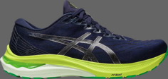 Кроссовки gt 2000 11 midnight lime zest Asics, синий