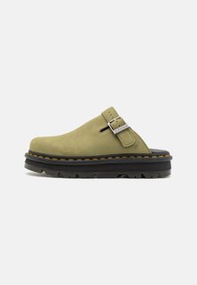 Тапочки Zeb Zag Unisex Dr. Martens, цвет muted olive