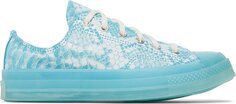 Кроссовки Converse Golf Wang x Chuck 70 Low Blue Python, синий