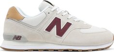 Кроссовки New Balance 574 Timberwolf Grey Oak, коричневый