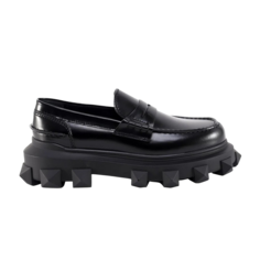Кроссовки Valentino Trackstud Loafer, черный