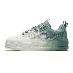 Кроссовки ANTA Skateboarding Shoes Men Low-top Ivory/superba Green, слоновая кость/зеленый