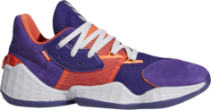 Кроссовки Adidas Harden Vol. 4 Su Casa Mi Casa - Phoenix Suns, фиолетовый