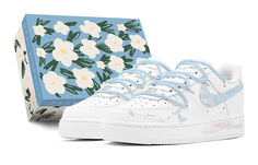 Мужские кроссовки для скейтбординга Nike Air Force 1, Sky Blue