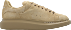 Кроссовки Alexander McQueen Oversized Sneaker Beige Suede, коричневый