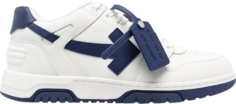 Кроссовки Off-White Out of Office White Navy Blue, белый