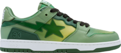 Кроссовки Sk8 Sta #5 Green Gradient, зеленый Bape
