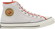 Кроссовки Converse Chuck 70 High Archival Terry - Mountain Club, серый