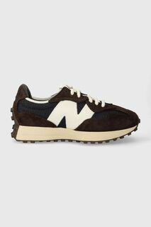Кроссовки 327 New Balance, коричневый