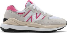 Кроссовки New Balance Wmns 57/40 Sage Bleached Lime Glow, коричневый