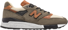 Кроссовки New Balance 998 Made in USA Military Green, коричневый