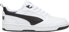 Кроссовки Rebound V6 Low White Black, белый Diadora