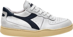 Кроссовки Mi Basket Low Used White Blue Denim, белый Diadora
