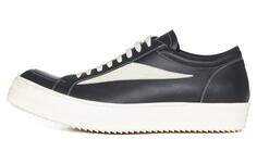 Кеды мужские низкие Rick Owens, черный / белый
