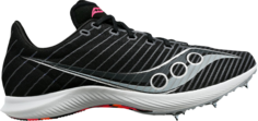 Бутсы Saucony Velocity MP Black ViZi, черный