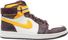 Кроссовки Air Jordan 1 High Strap Grand Purple, фиолетовый