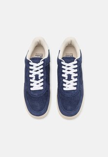 Кроссовки на шнуровке MASTERS COURT SUEDE SNEAKER Ralph Lauren, темно-синий