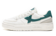 Кроссовки XTEP Skateboarding Shoes Men Low-top Sail White/light Hemp Gray/velvet Pine Color, белый