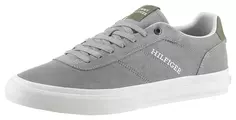 Кроссовки Tommy Hilfiger "TH HI VULC LOW STREET SUEDE", серый
