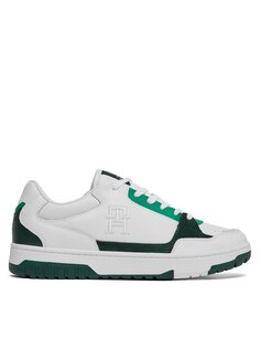 Кроссовки Th Basket Street Pop Tommy Hilfiger, зеленый
