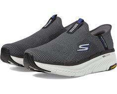 Кроссовки SKECHERS Hands Free Slip-Ins - Max Cushion Premier 2.0, цвет Charcoal/Black