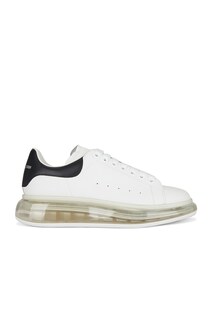 Кроссовки Alexander Mcqueen Leather, цвет White & Black