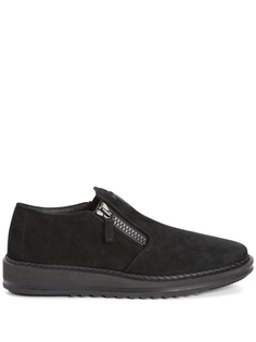 Giuseppe Zanotti лоферы Cooper с логотипом, черный