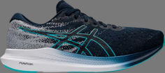 Кроссовки evoride 3 french blue ice mint Asics, синий