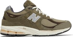 Кроссовки New Balance 2002R Dark Camo, зеленый