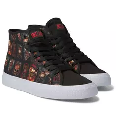 Кроссовки DC Shoes "Slayer Guide Hi", черно-белый