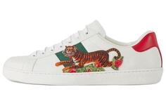 Кроссовки Gucci Ace Skateboarding, белый/красный