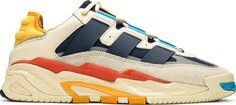 Кроссовки Adidas Niteball Cream White Cyan, кремовый