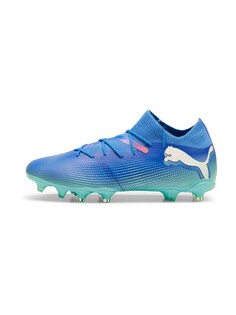 Бутсы PUMA Soccer Cleats FUTURE 7 MATCH, цвет Blue/Aqua