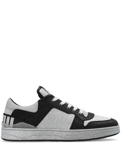 Jimmy Choo кроссовки Florent с нашивкой-логотипом, черный