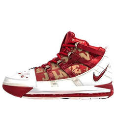 Кроссовки zoom lebron 3 Nike, белый