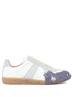 Maison Margiela кроссовки Paint Replica, белый