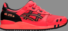Кроссовки gel lyte 3 sunrise red Asics, красный