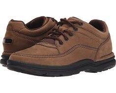 Оксфорды World Tour Classic Rockport, шоколадный нубук