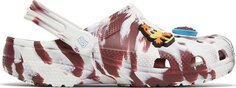 Кроссовки Cocoa Puffs x Classic Clog Kids Rise N’ Style, коричневый Crocs