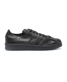 Кожаные кроссовки Superstar Y-3, черный