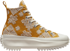 Кроссовки Converse Run Star Hike Platform High Tonal Embroidery, коричневый