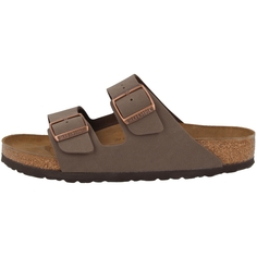 Сандалии Birkenstock Arizona Birko Flor Nubuk schmal, коричневый
