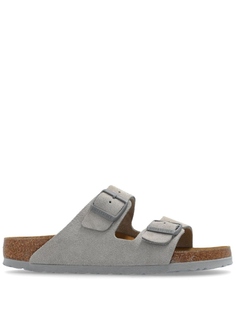 Birkenstock сандалии из замши Аризона, серый